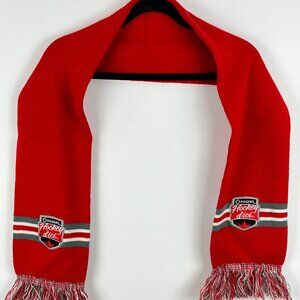 Steadfast Promotions Scarf Size 7inx52in Red Tight Knit Acrylic Rogers Hockey